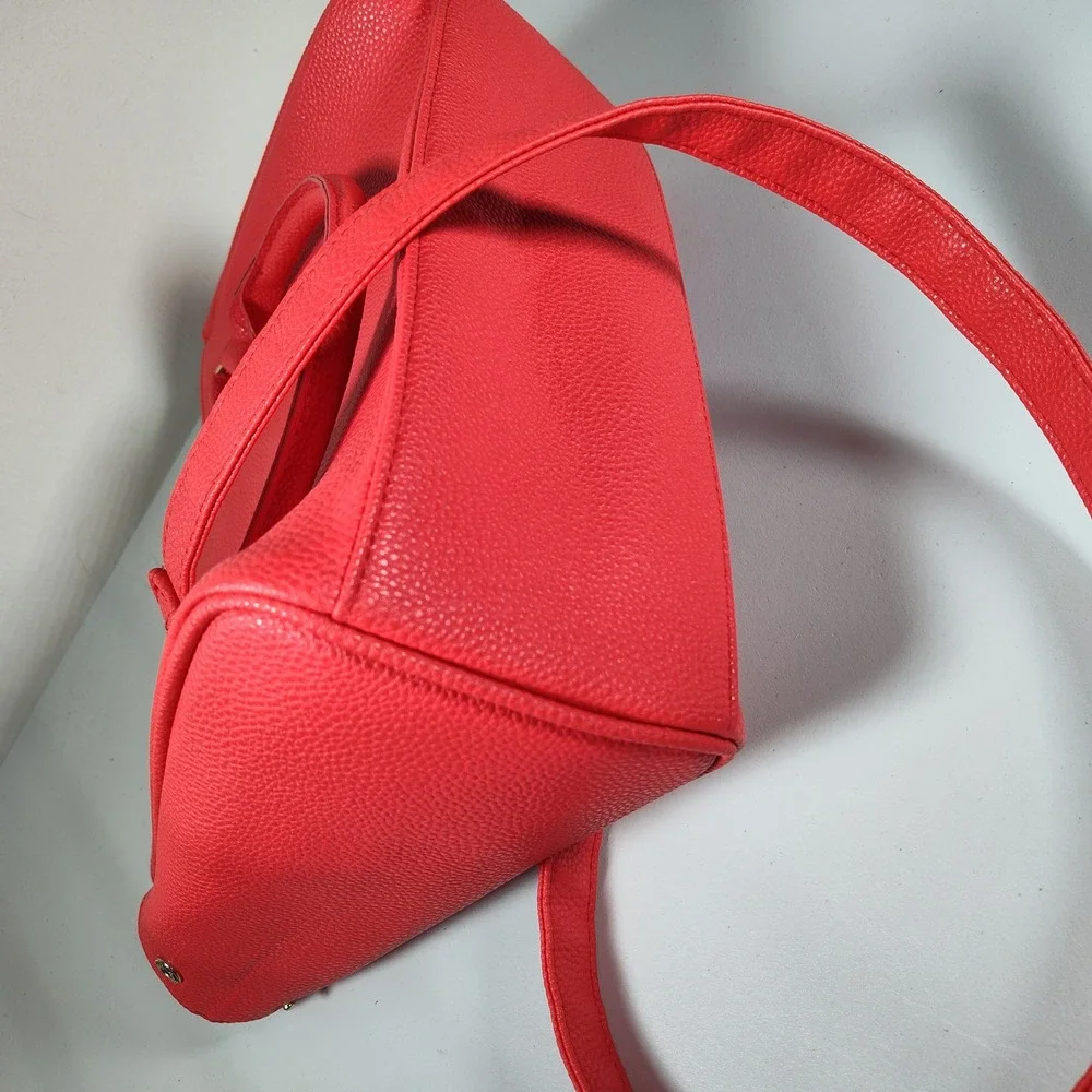 FOCO Washington Nationals MLB Red Pebbled Satchel Crossbody Bag Handbag Fan Gear